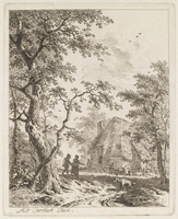 TvB G 2086
<br/>
Landschap met boerderij
<br/>
<em>Overbeek, Leendert (1752-1815)</em>